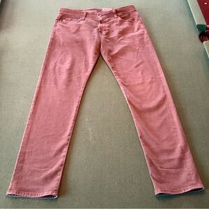 Ag Adriano Goldschmied Brown Denim Tellis Modern Slim Jeans 33x32 Men's NWT